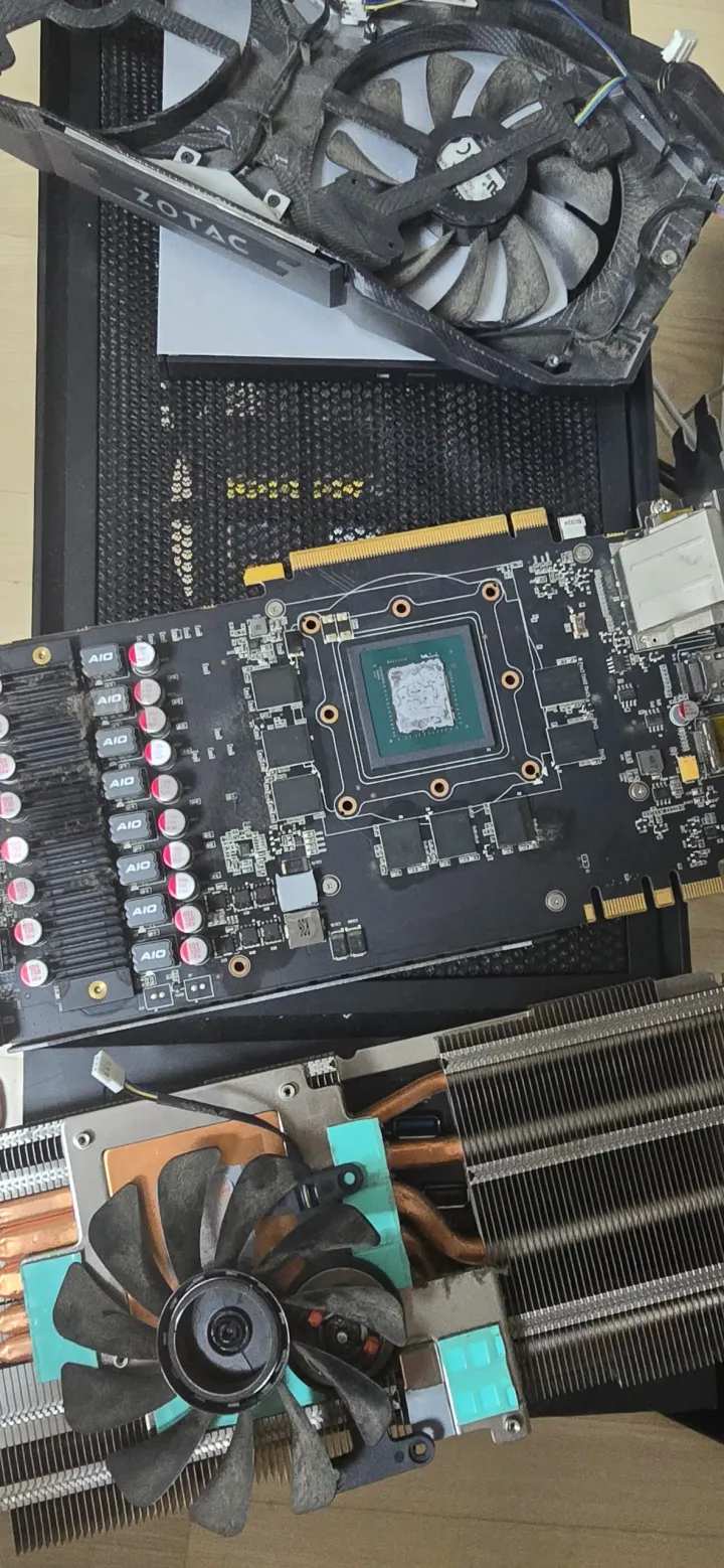 ZOTAC GTX 1070 FAN 고장 수리기 (진행중)